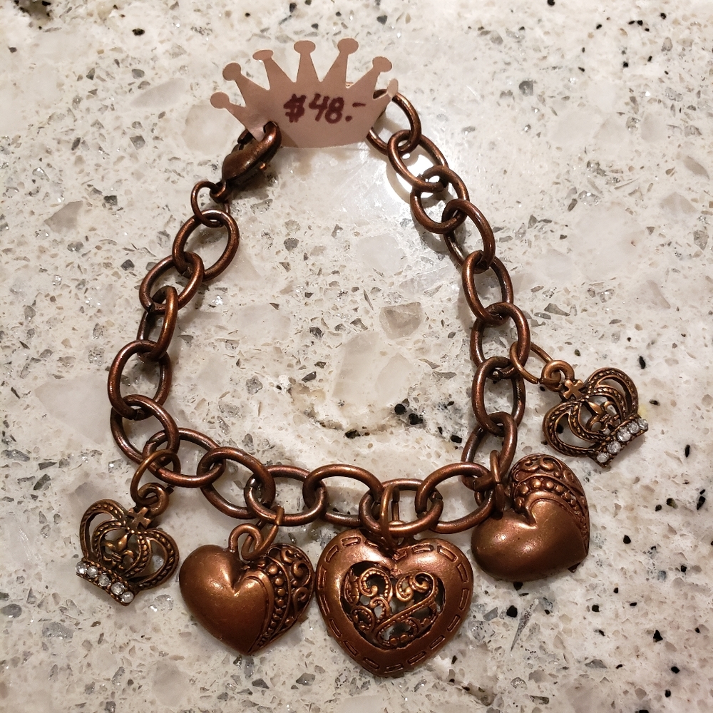 2/$29 Bracelet.  2 tone copper bracelet.